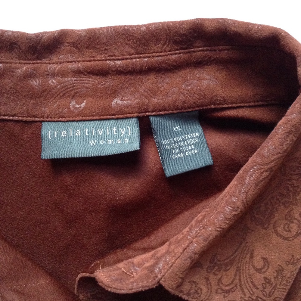 Brown Patterned Relativity Size 1x - image 3